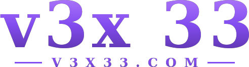 v3x 33 logo
